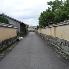 萩市平安古地区