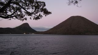 榛名山を臨む景色が美しい