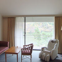 高級マッサージチェアが…窓からの背景に合わないけど（笑）