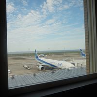 部屋の窓からの眺め