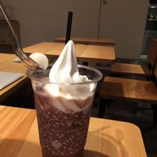 ソフトクリームしるこ：￥530