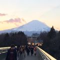 冬の富士山が綺麗