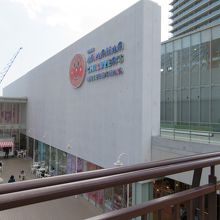 入口付近です。