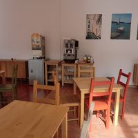 共有ラウンジ。ここで朝食がいただけます。