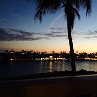 夕暮れのラナイからの景色