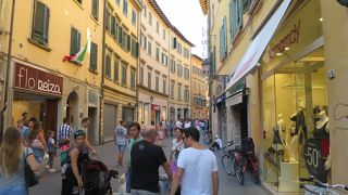 ピサの目抜き通り