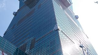 TAIPEI１０１展望台からの眺めは最高です！