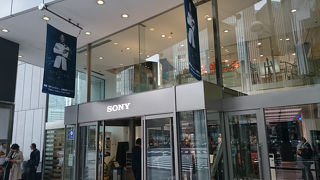 銀座にあるソニーのショールームです。