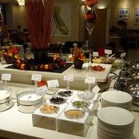 朝食ブッフェの様子