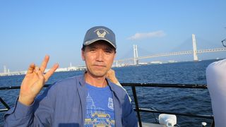 横浜港クルーズを楽しみました！
