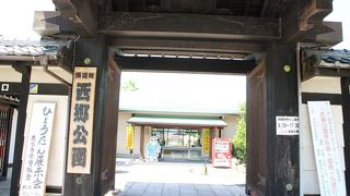 大きな西郷隆盛像