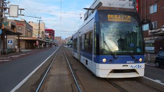 だんだん新車が増えて近代化されています。