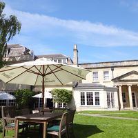 天気が良くてとても気持ちが良かった中庭