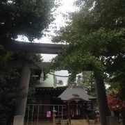 幼稚園の神社です