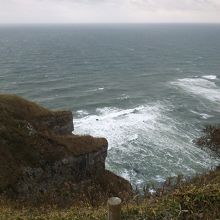 岬の先端から