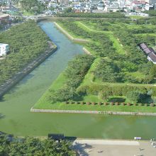 面積的にはあまり大きくはないです。