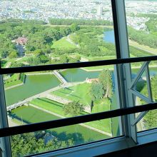 五稜郭タワーより