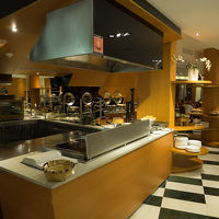 朝食ビュッフェ会場