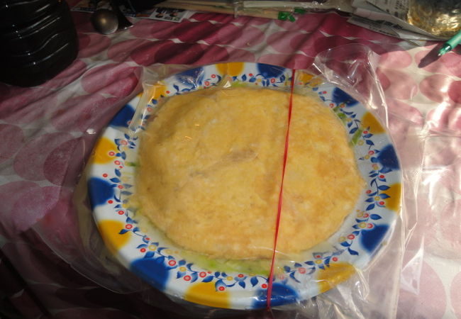 キャベツは生です。