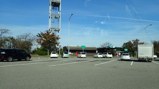 三島川之江インター手前の休憩所