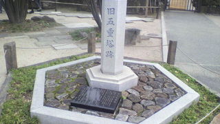 国宝だった旧五重塔