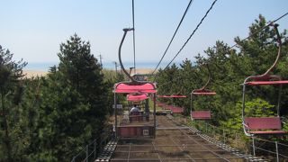 砂丘までゆっくり空中散歩