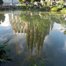 全景がフレームに納まりません