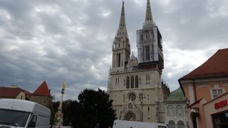 ザグレブの超有名観光地の一つ