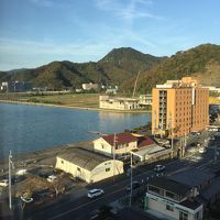 シングル部屋8階からの斜め方向