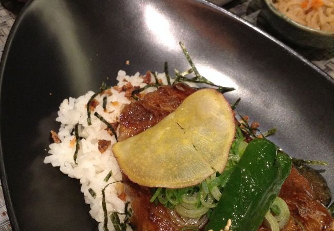 ステーキ丼絶品♪店内の雰囲気も落ち着いていて好き☆