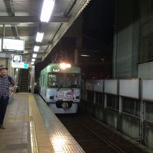 600系ラッピングトレイン?国勢調査?浜大津駅にて。