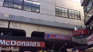 高架下にある商店街？