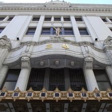 ライオン口手前で見上げた光景