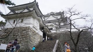 立派なお城でした。