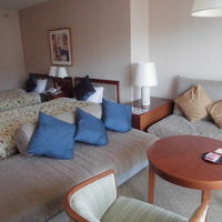 ここでダラダラビール飲みながら天城連山を眺めました。