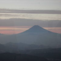 大浴場から見た富士山