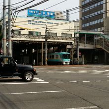 京阪浜大津駅。
