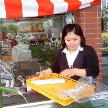 水ようかんの実演