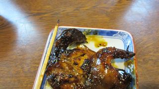 ウズラ食べました