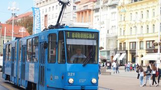 市内の便利な交通手段