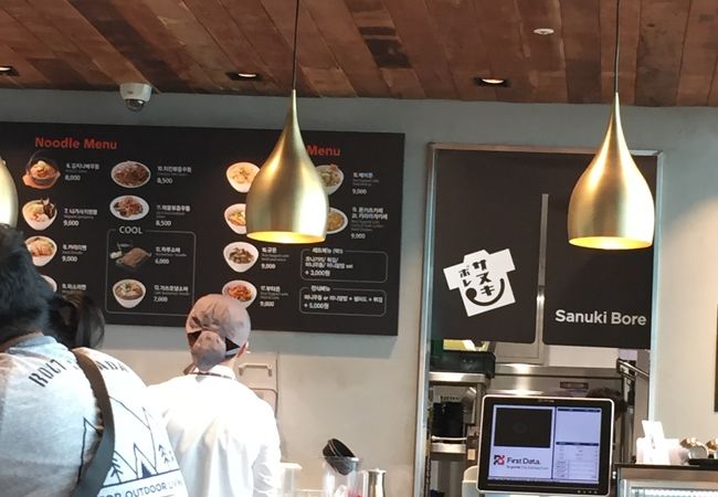 インチョン空港の麺屋さん