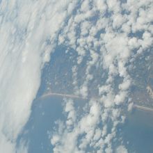 ブリストル上空