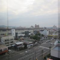 客室からの眺望（駅側）