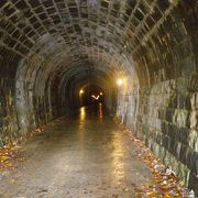 日本最長の石造道路トンネル