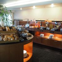 プレミアラウンジの朝食です