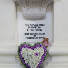 ショパンの心臓はここに眠っています