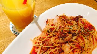1000円でパスタランチがいただける北欧館