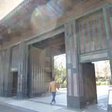 門を潜ると北の丸公園です