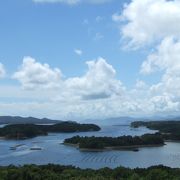 展望台から見る英虞湾の美しい光景