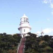 都井岬灯台を撮影